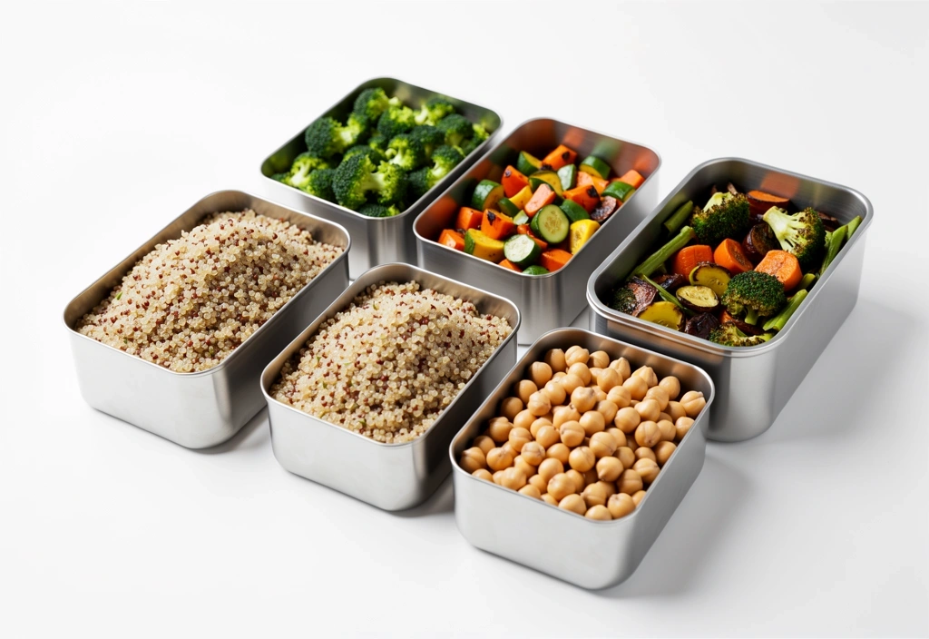 Meal prep - posiłki roślinne na cały tydzień